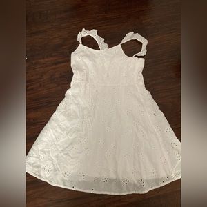 Gianni Bini White Eyelet Dress